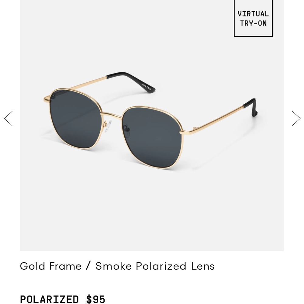 Quay jezabell polarized oversized sunglasses